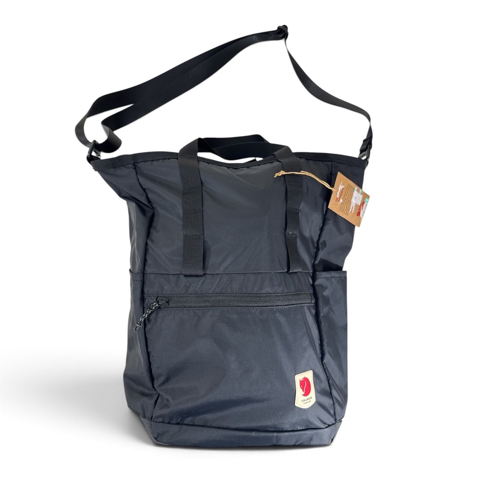 Fjallraven High Coast Totepack Black 23L Convertible Backpack Tote 23225 NWT